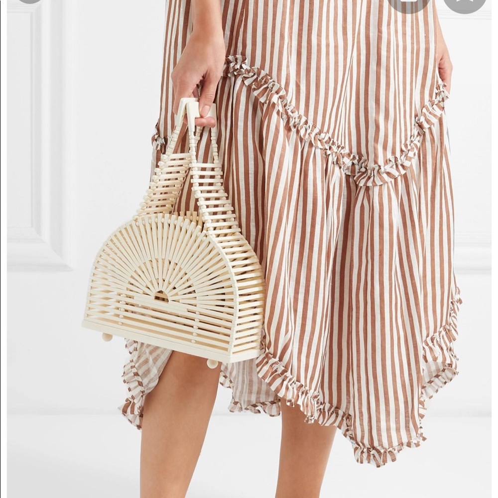 Cult Gaia White Mini Cupola Bag - Picture 3 of 5